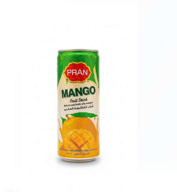 Pran Mango Fruit Drink 250ml – Pran مانجو Fruit مشروب 250 مل