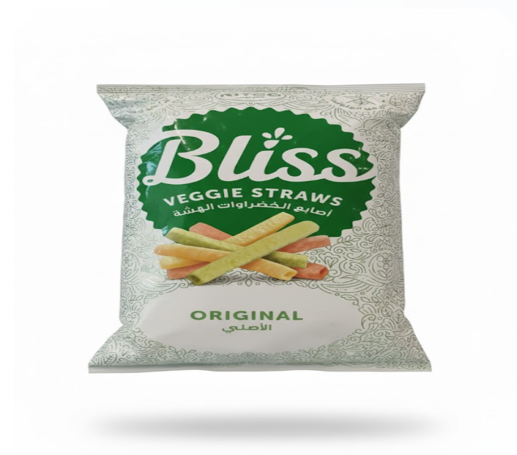 Bliss Veggie Straws Original 135g – Bliss Veggie Straws أصلي 135 غرام