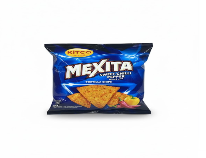 Mexita Sweet Chili Pepper Tortilla Chips 23g – Mexita Sweet Chili Pepper Tortilla شيبس 23 غرام