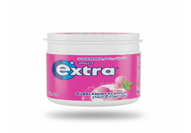Extra Bubblemint Flavour 60 pcs – إكسترا بابل مينت 60 حبة