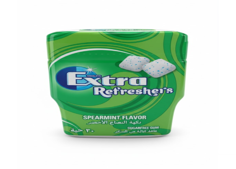 Extra Refreshers Spearmint Flavour Sugar Free 30 pcs – Extra Refreshers Spearmint Flavour خالي من السكر 30 pcs
