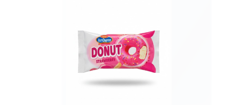 Donut Strawberry Ice Cream 85ml – Donut فراولة آيس كريم 85 مل