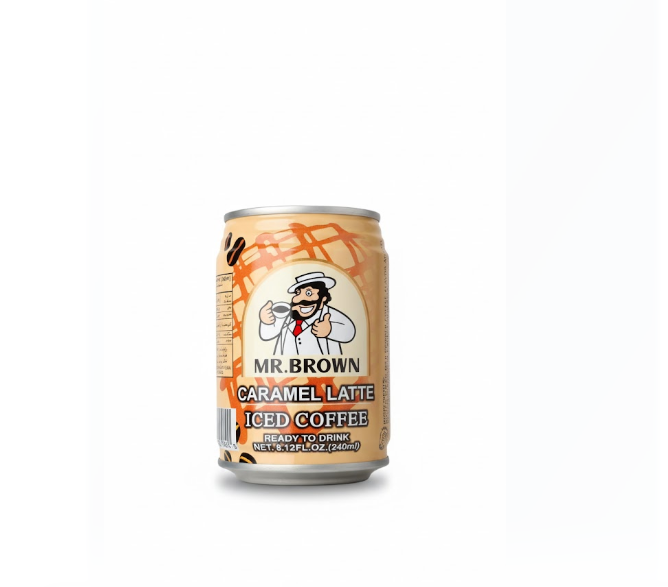 Mr. Brown Caramel Latte Iced Coffee 240 ml – Mr. Brown كراميل Latte Iced قهوة 240 مل