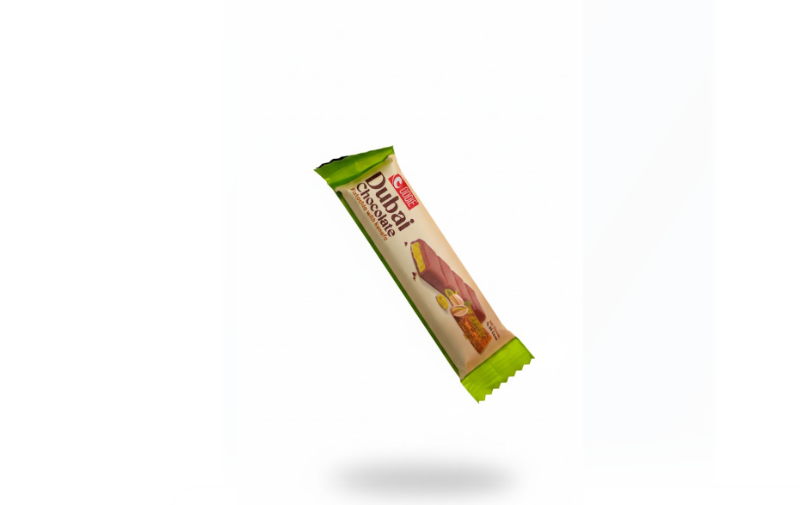 Dubai Chocolate Pistachio with Kunafa 27g – شوكولاتة دبي فستق مع كنافة 27غ