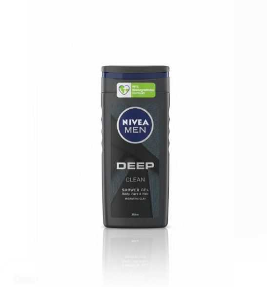 NIVEA MEN Deep Clean Shower Gel 250ml – نيفيا MEN Deep Clean Shower Gel 250 مل
