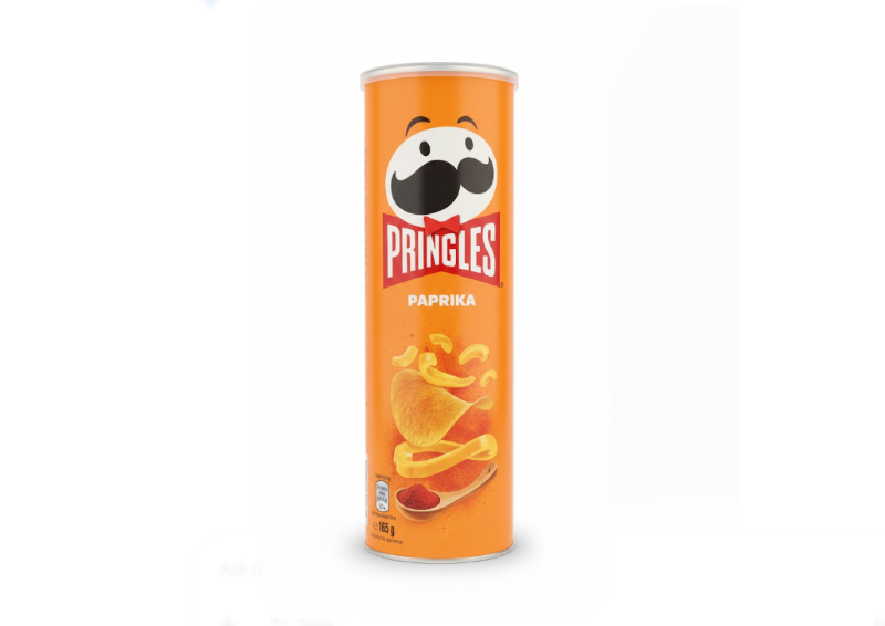 Pringles Paprika – 165 g – برينغلز Paprika – 165 غرام