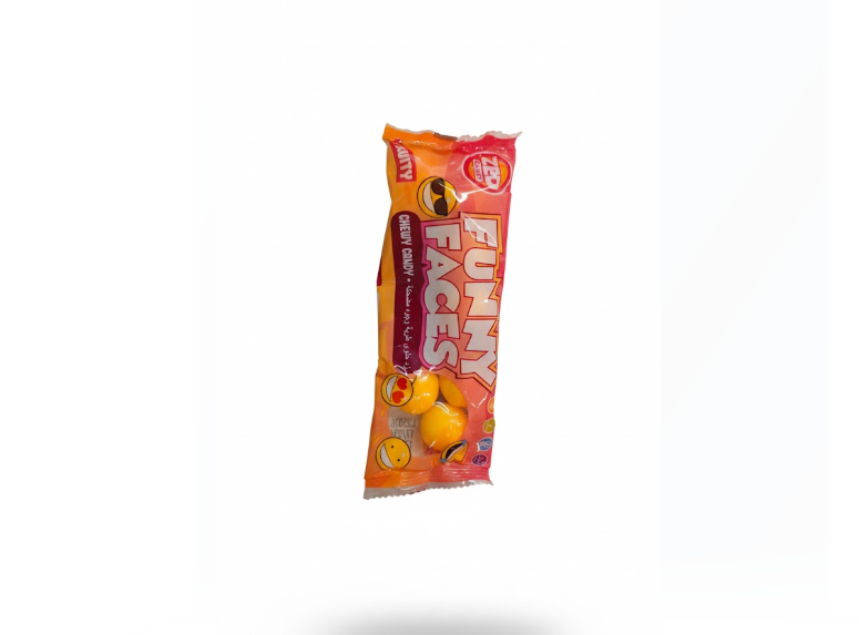 Funny Faces Chewy Candy 39g – Funny Faces Chewy Candy 39 غرام