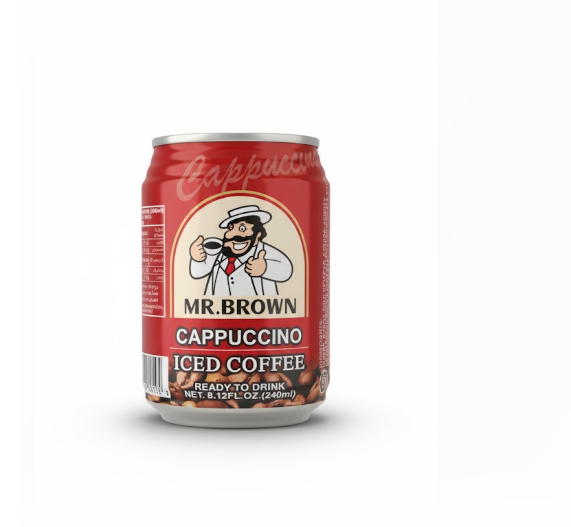 Mr. Brown Cappuccino Iced Coffee 240 ml – Mr. Brown Cappuccino Iced قهوة 240 مل