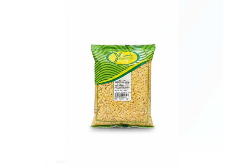 Yasmeen Yellow Masoor Dal 500 g – Yasmeen Yellow Masoor Dal 500 غرام
