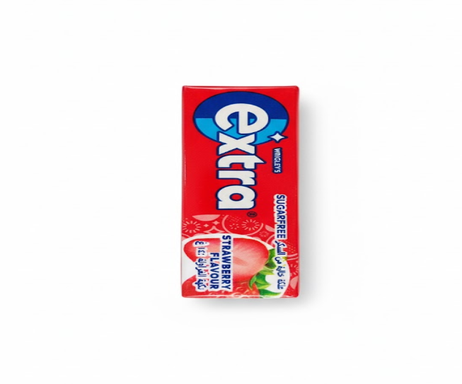 Extra Strawberry Flavour Chewing Gum 14g – Extra فراولة Flavour Chewing Gum 14 غرام