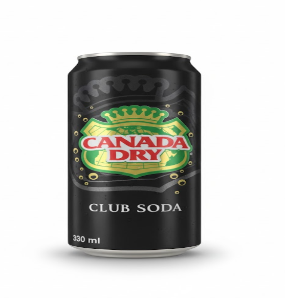 Canada Dry Club Soda 330ml – Canada Dry Club Soda 330 مل