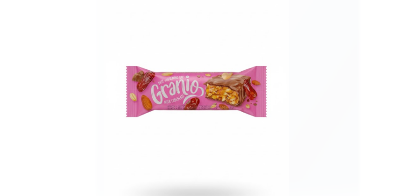 Date & Almond Bar Granio Milk Chocolate 40 GM – Date & لوز قطعة Granio حليب شوكولاتة 40 GM