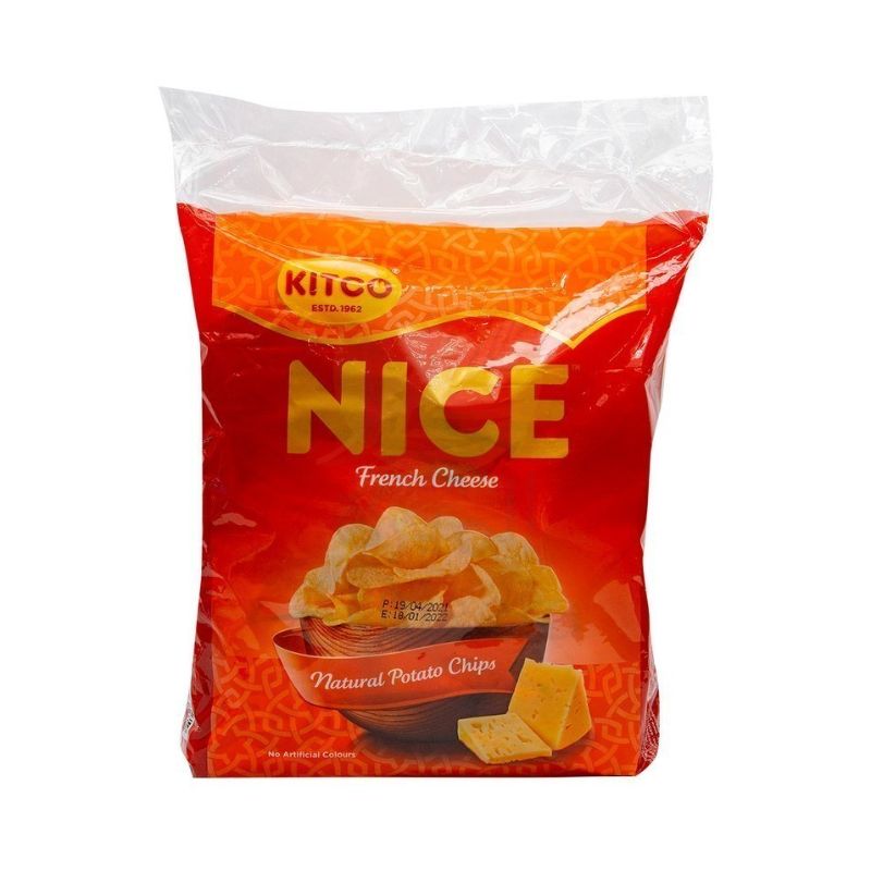 KITCO Nice Chips French Cheese Pack 20 × 16g – كيتكو Nice شيبس French جبنة عبوة 20 × 16 غرام