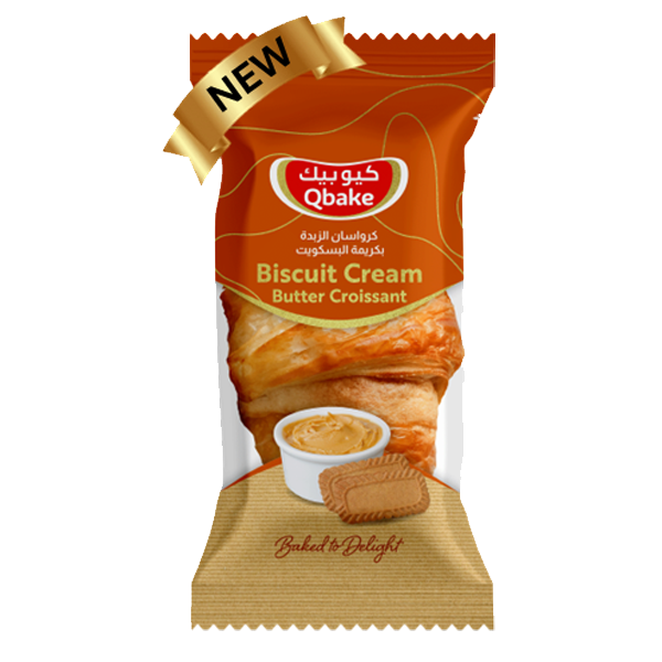 Biscuit Cream Butter Croissant 80g – بسكويت كريم زبدة Croissant 80 غرام