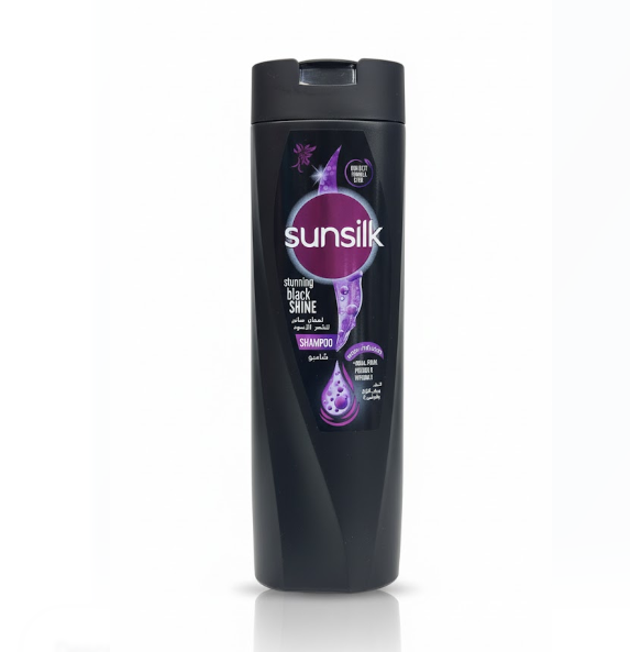 Sunsilk Stunning Black Shine Shampoo (400 ml) – Sunsilk Stunning Black Shine شامبو (400 مل)