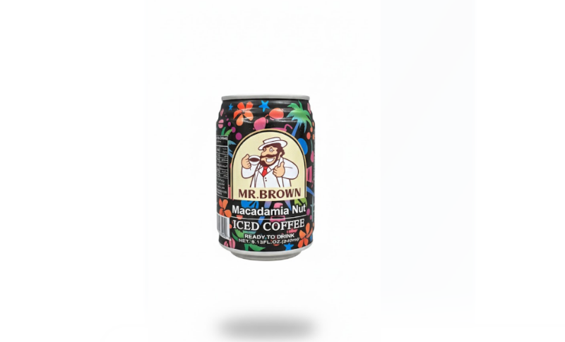 Mr. Brown Macadamia Nut Iced Coffee 240 g – Mr. Brown Macadamia Nut Iced قهوة 240 غرام