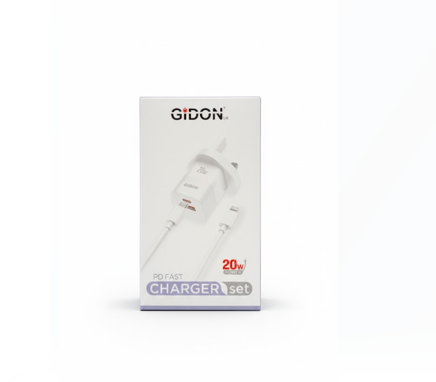 Gidon UK 20W Power PD Fast Charger Set