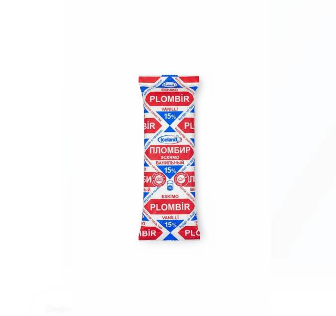 Plombir Vanilla Ice Cream 15% – Plombir فانيليا آيس كريم 15%