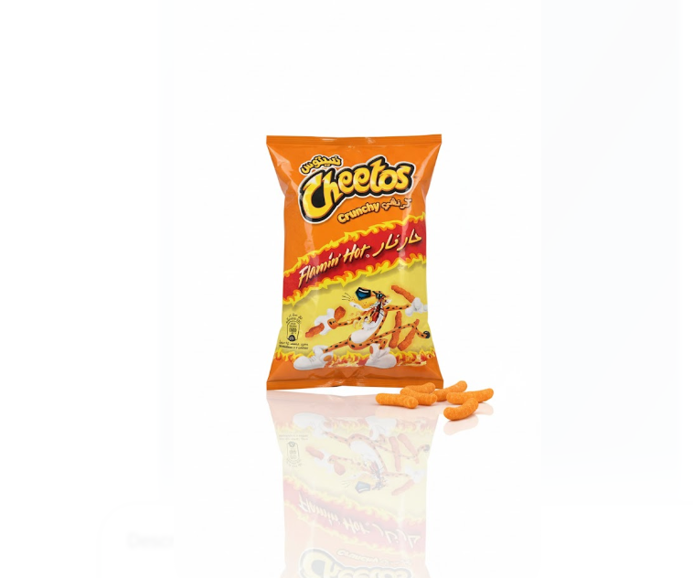 Cheetos Crunchy Flamin’ Hot 110g – تشيتوس Crunchy Flamin’ حار 110 غرام