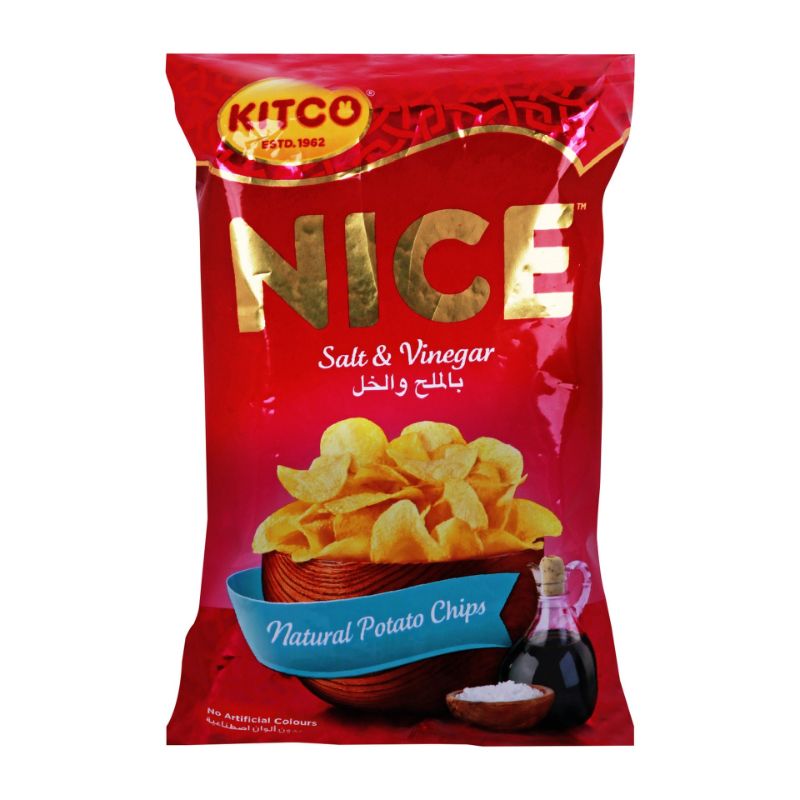 KITCO Nice Salt & Vinegar Chips 80g – كيتكو Nice ملح & Vinegar شيبس 80 غرام