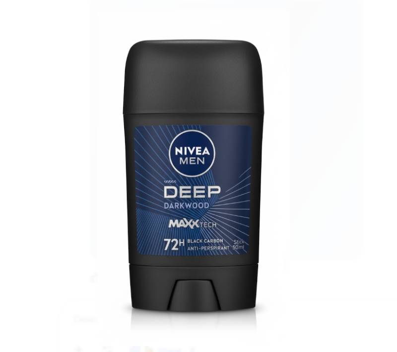 Nivea Men Deep Darkwood Maxx Tech 72h 50 ml