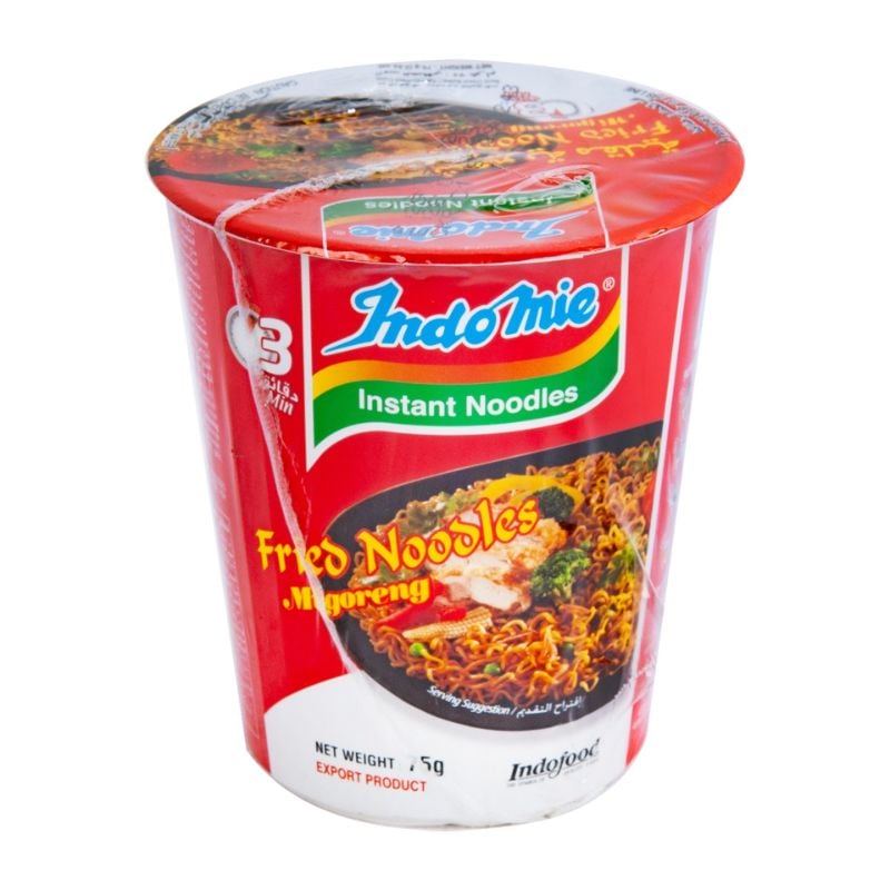 Indomie Instant Cup Fried Noodles 75g – إندومي فوري كوب Fried نودلز 75 غرام