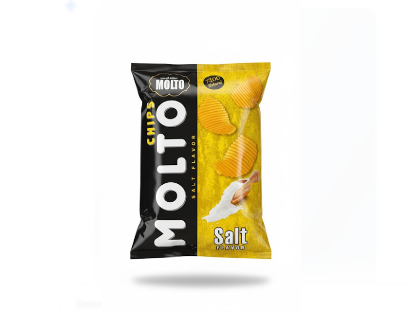 Molto Chips Salt Flavour 70 g – Molto شيبس ملح Flavour 70 غرام