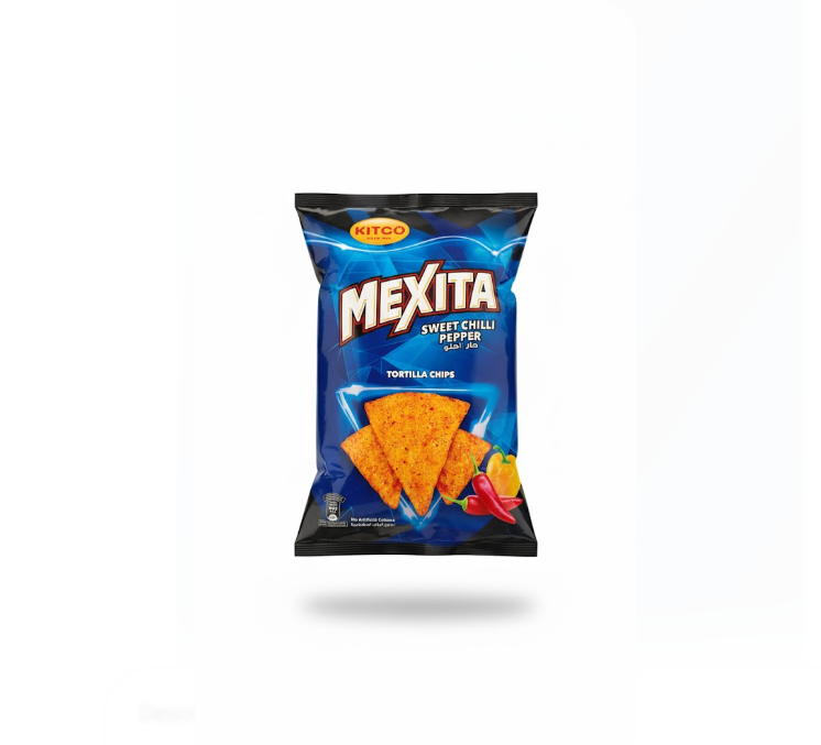 Mexita Sweet Chilli Pepper Tortilla Chips 180g – Mexita Sweet Chilli Pepper Tortilla شيبس 180 غرام
