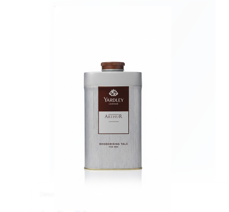 Yardley London Arthur Deodorising Talc 150 gm – يارديلي لندن آرثر بودرة معطرة 150 غرام