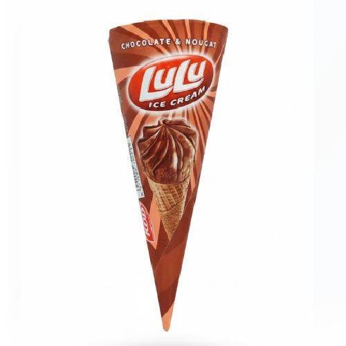 KDD Lulu Ice Cream – Chocolate & Nougat 100ml – كي دي دي Lulu آيس كريم – شوكولاتة & Nougat 100 مل