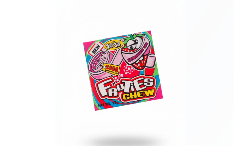 Fruties Chew Strawberry 12 g – Fruties Chew فراولة 12 غرام