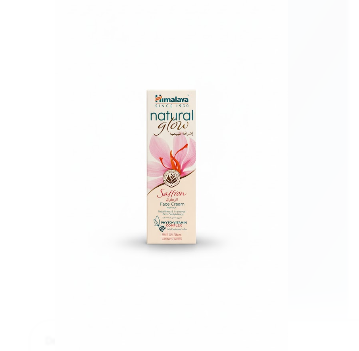Himalaya Since 1930 Natural Glow Saffron Face Cream with Phyto-Vitamin Complex 50g – Himalaya Since 1930 طبيعي Glow Saffron Face كريم with Phyto-Vitamin Complex 50 غرام