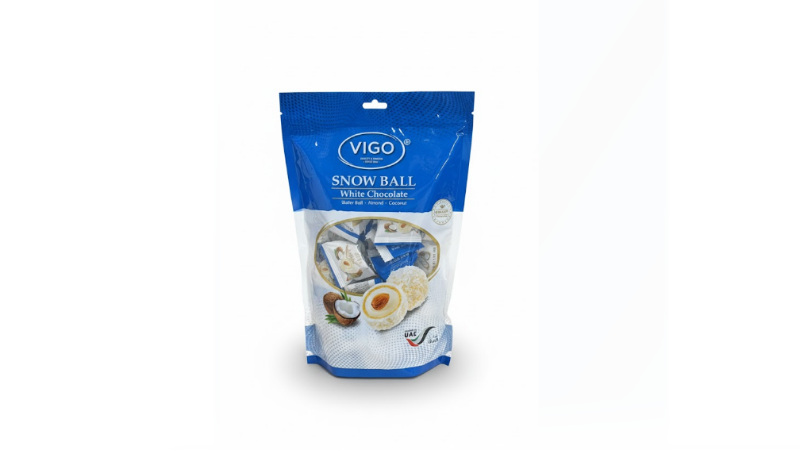Vigo Snow Ball White Chocolate 300 g – Vigo Snow Ball أبيض شوكولاتة 300 غرام