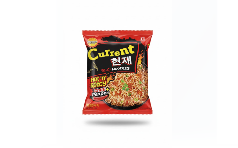 Current Hot & Spicy Noodles (Chilli + Pepper) 70g – Current حار & حار نودلز (Chilli + Pepper) 70 غرام