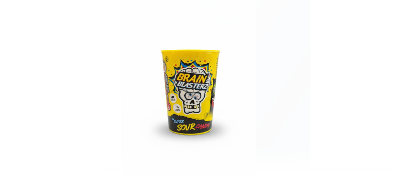 Brain Blasterz Super Sour Candy 48 – براين بلاسترز حلوى حامضة 48 قطعة