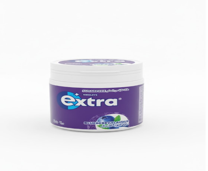 Extra Blueberry Flavour 60 pcs – إكسترا توت أزرق 60 حبة