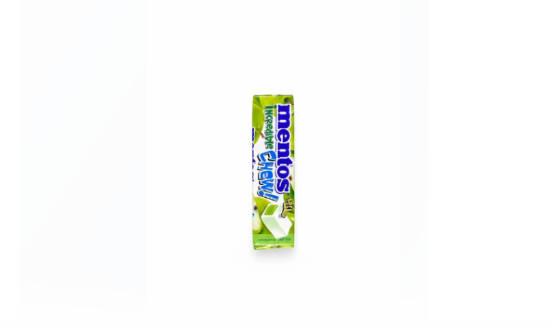 Mentos Incredible Chew Soft Candy Green Apple Flavour – منتوس Incredible Chew Soft Candy Green تفاح Flavour