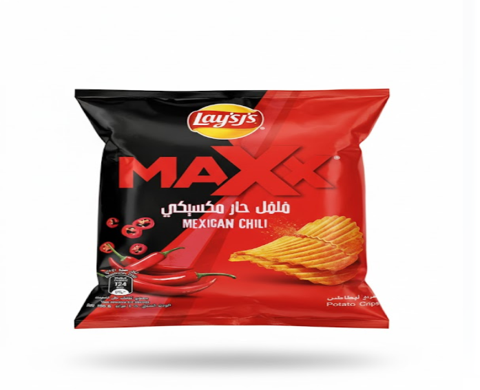 Lay’s Maxx Mexican Chilli 105g – Lay’s Maxx Mexican Chilli 105 غرام