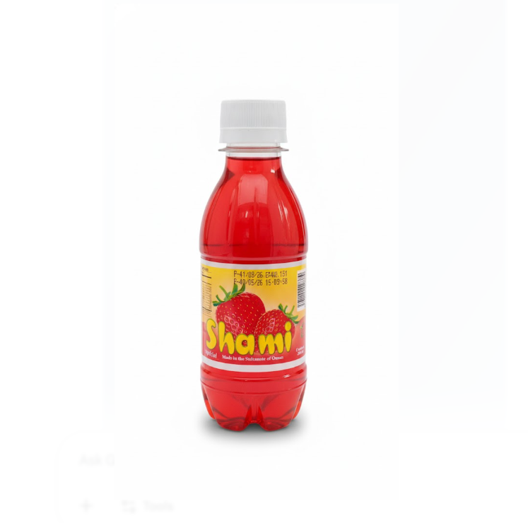 Shami Strawberry Drink 200 ml مشروب الفراولة شامي بحجم 200 مل