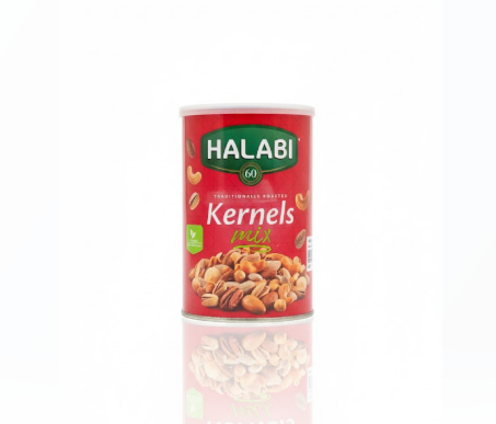 HALABI Kernels Mix 400g (Tin) – HALABI Kernels Mix 400 غرام (Tin)
