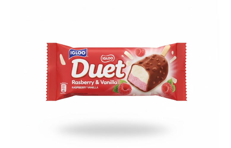 Duet Raspberry & Vanilla Ice Cream 65ml – Duet Raspberry & فانيليا آيس كريم 65 مل
