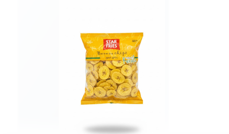 Star Fries Banana Chips – 125g – Star Fries Banana شيبس – 125 غرام