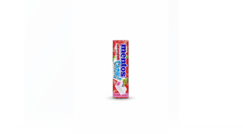 Mentos Incredible Chew Soft Candy Strawberry Flavour – منتوس Incredible Chew Soft Candy فراولة Flavour