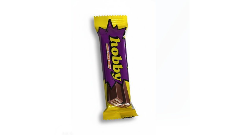 Hobby Chocolate Coated Wafer Bar 20 g – Hobby شوكولاتة Coated ويفر قطعة 20 غرام
