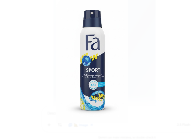 Fa Sport – Our deodorant provides the ultimate citrus-green freshness for up to 48 hours, without aluminium salts.
