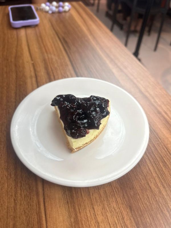 Blueberry cheesecake
