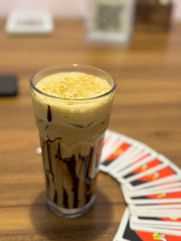 Caramel cold coffee