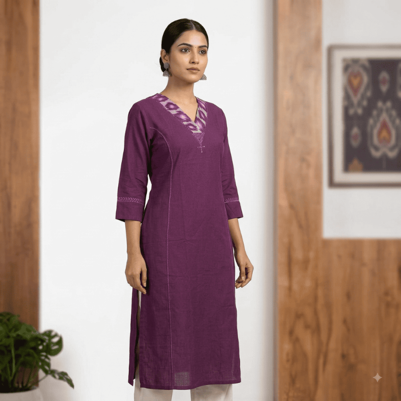 Anvita brand Elegance in Purple