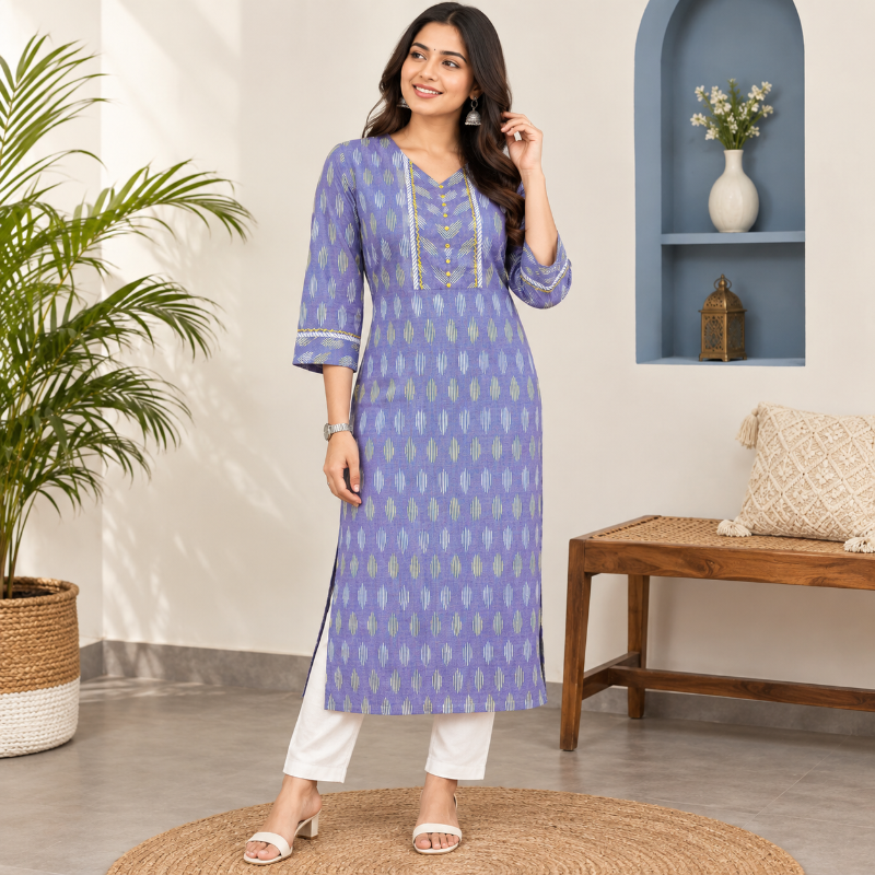 Anvita brand purple kurti