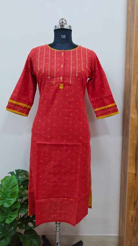 Anvita brand kurti rust